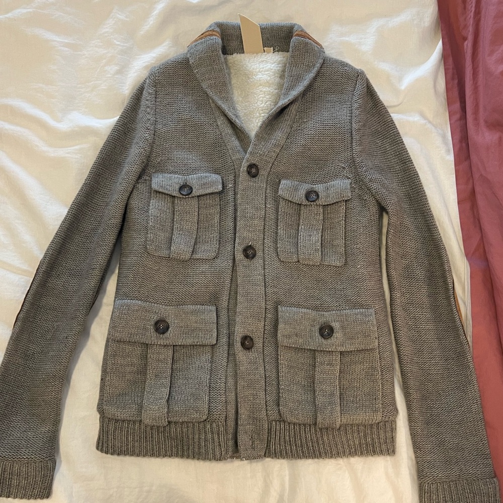 Grandpa style cardigan